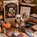 🔥40% Off Last Day - 👻 Little Ghost’s Cozy Halloween DIY Patchwork Kit