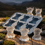 🐮 Mini Highland Cow Ice Cube Mold – Cute 3D Ice for Drinks, Parties & Gifts
