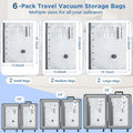 🔥 LAST DAY 49% OFF-Cordless Travel Vacuum Storage Compression Bag Set