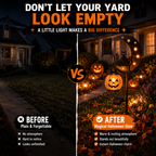 🎃 Halloween Early Bird Sale | 49% OFF Pumpkin Moon Garden Stake Light