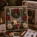 🎄🎅 Premium 3D Christmas Fabric Poke Art Kit