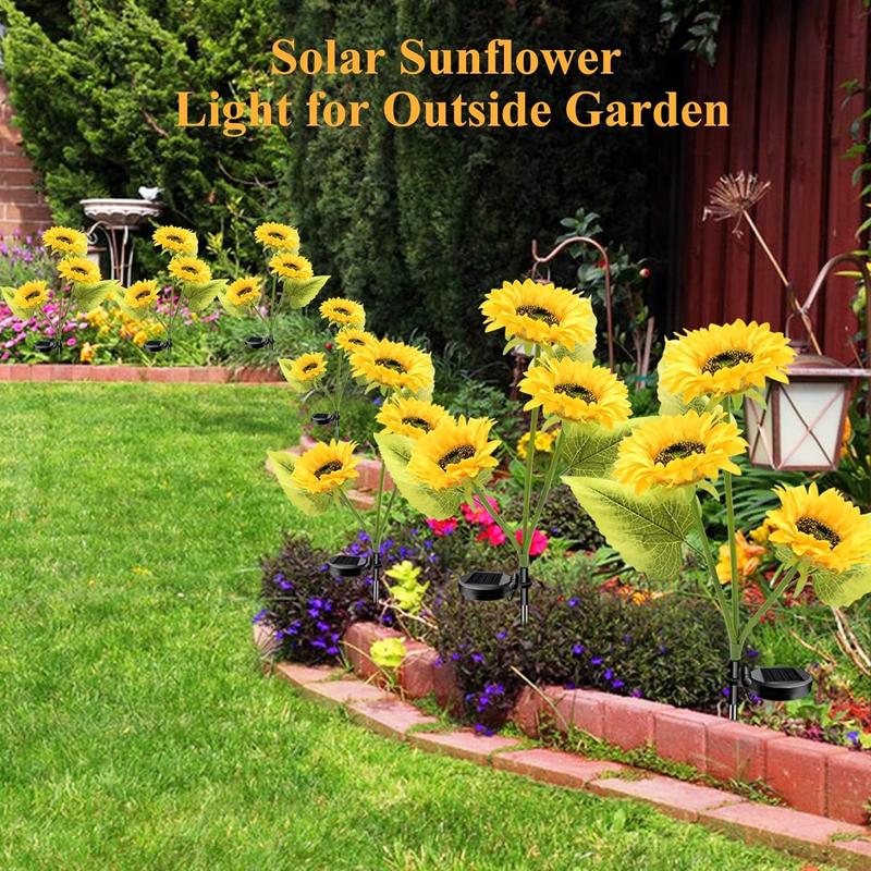 🌻Mother's Day Sale 49% OFF- 🌞Solar LED Sunflower Garden Lights-29.6inch/74cm